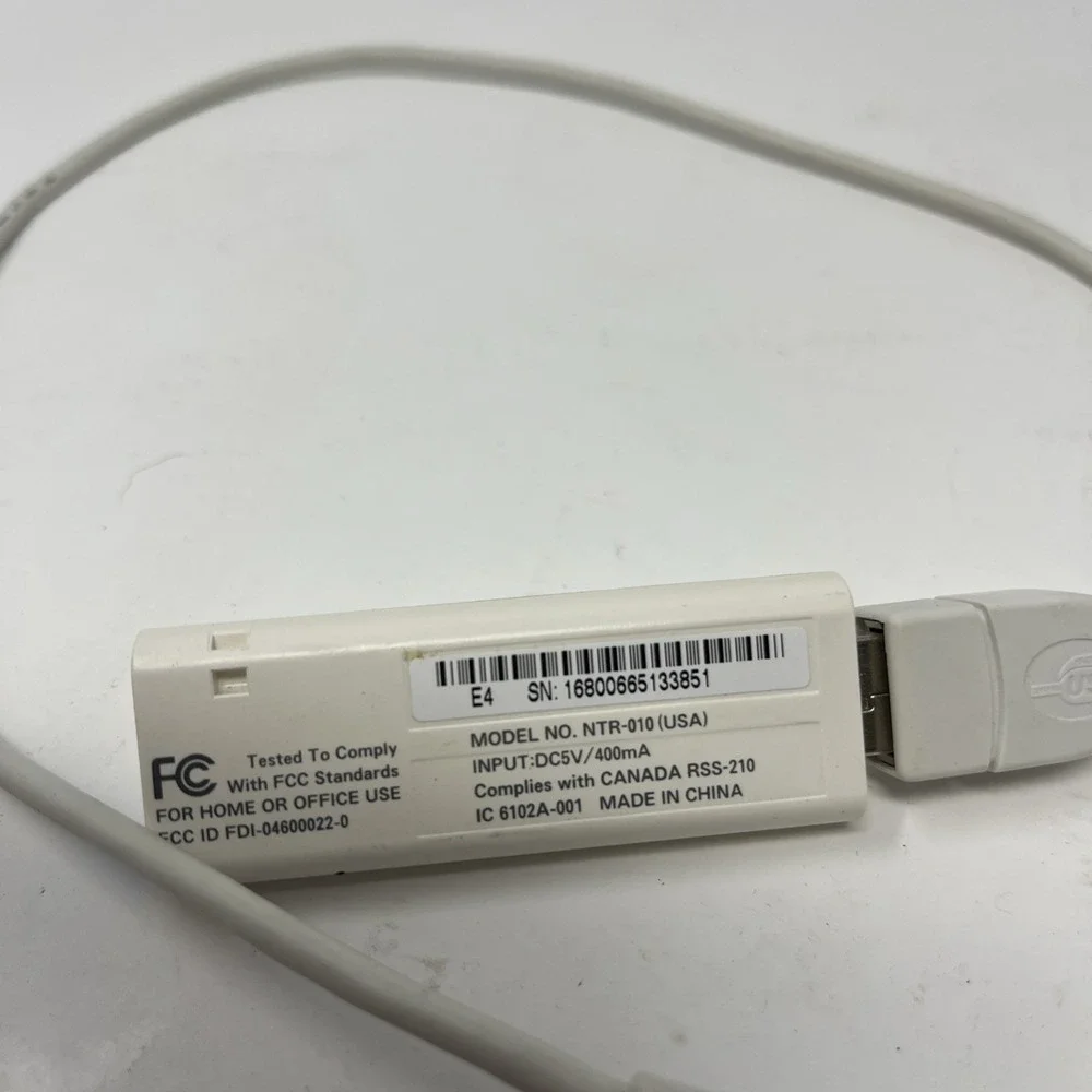 Nintendo Powered Buffalo Wii 3DS DS DSi Wi-Fi USB Connector NTR-010 Dongle